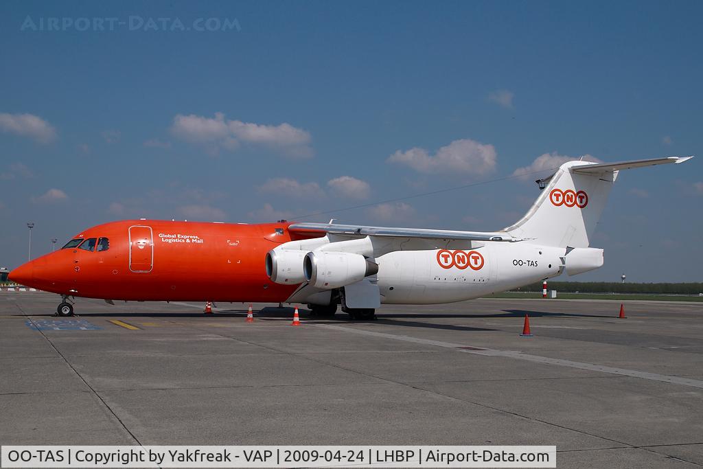 OO-TAS, 1990 British Aerospace BAe.146-300 C/N E3154, TNT Bae 146