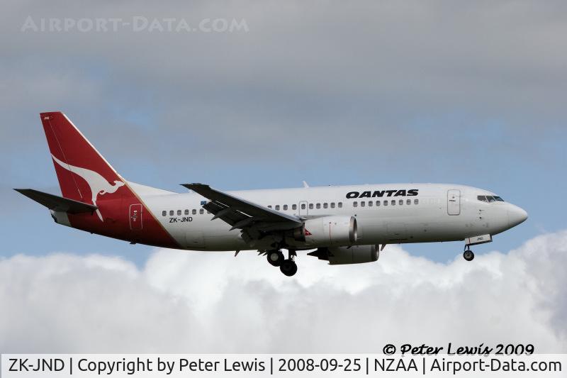 ZK-JND, 1989 Boeing 737-376 C/N 24297, Jetconnect Ltd., Auckland
