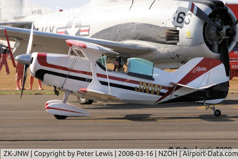 ZK-JNW, Pitts S-1 Special C/N DMS-1, Jagair Ltd., Wellington