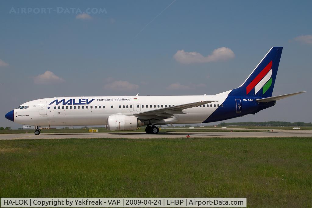 HA-LOK, 2004 Boeing 737-8Q8 C/N 30669, Malev Boeing 737-800