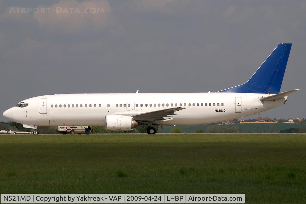 N521MD, Boeing 737-400 C/N 25180, Boeing 737-400