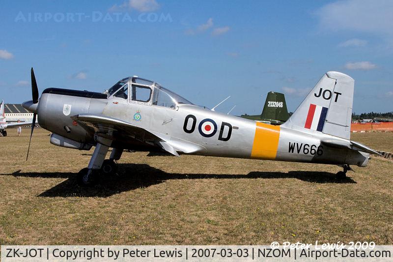 ZK-JOT, 1954 Percival P-56 Provost T.1 C/N PAC/56/183, Subritzky & House Partnership, Albany