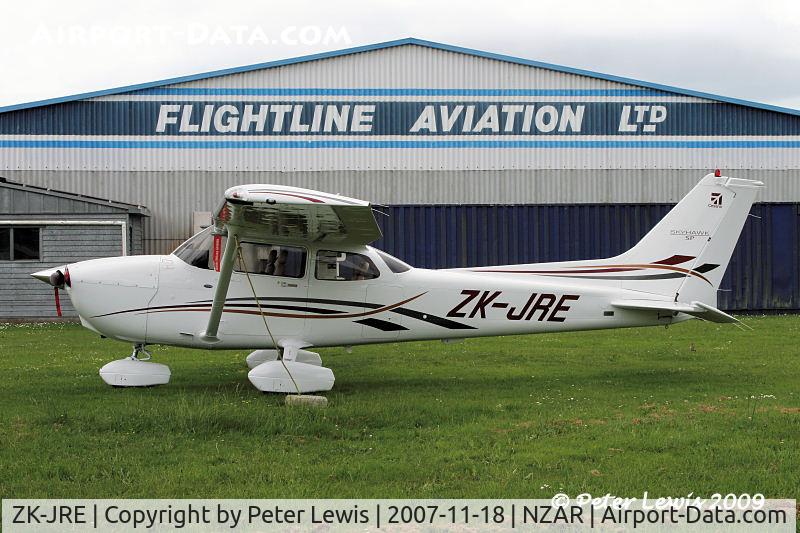 ZK-JRE, 2006 Cessna 172S C/N 172S10305, Flightline Aviation Ltd., Auckland