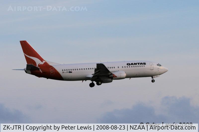 ZK-JTR, 1992 Boeing 737-476 C/N 24439, Jetconnect Ltd., Auckland