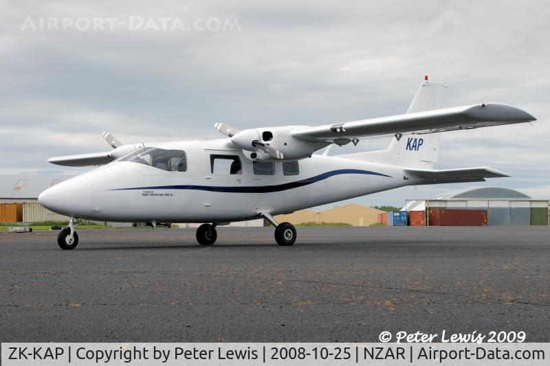 ZK-KAP, 1985 Partenavia P-68C C/N 327, Kapiti Districts AC, Paraparaumu