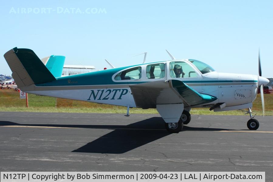 N12TP, 1961 Beech N35 Bonanza C/N D-6710, Arriving at Sun N Fun '09 - Lakeland, Florida