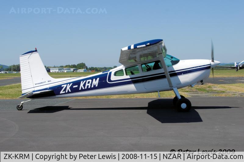 ZK-KRM, Cessna 180H Skywagon C/N 18051889, KRM Partnership, Auckland