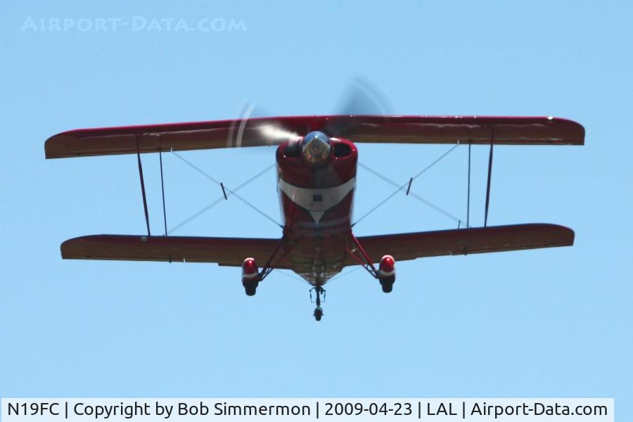 N19FC, 1999 Aviat Pitts S-2C Special C/N 6027, Fly-by at Sun N Fun 2009 - Lakeland, Florida