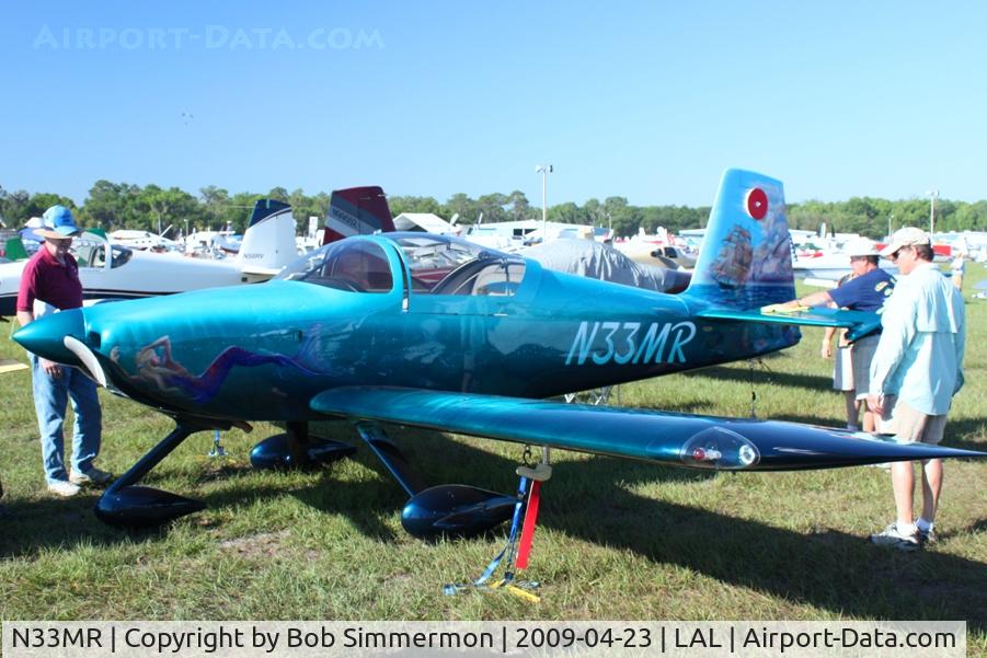 N33MR, 2007 Vans RV-7A C/N 72735, Gorgeous paint job. Sun N Fun 2009 - Lakeland, Florida