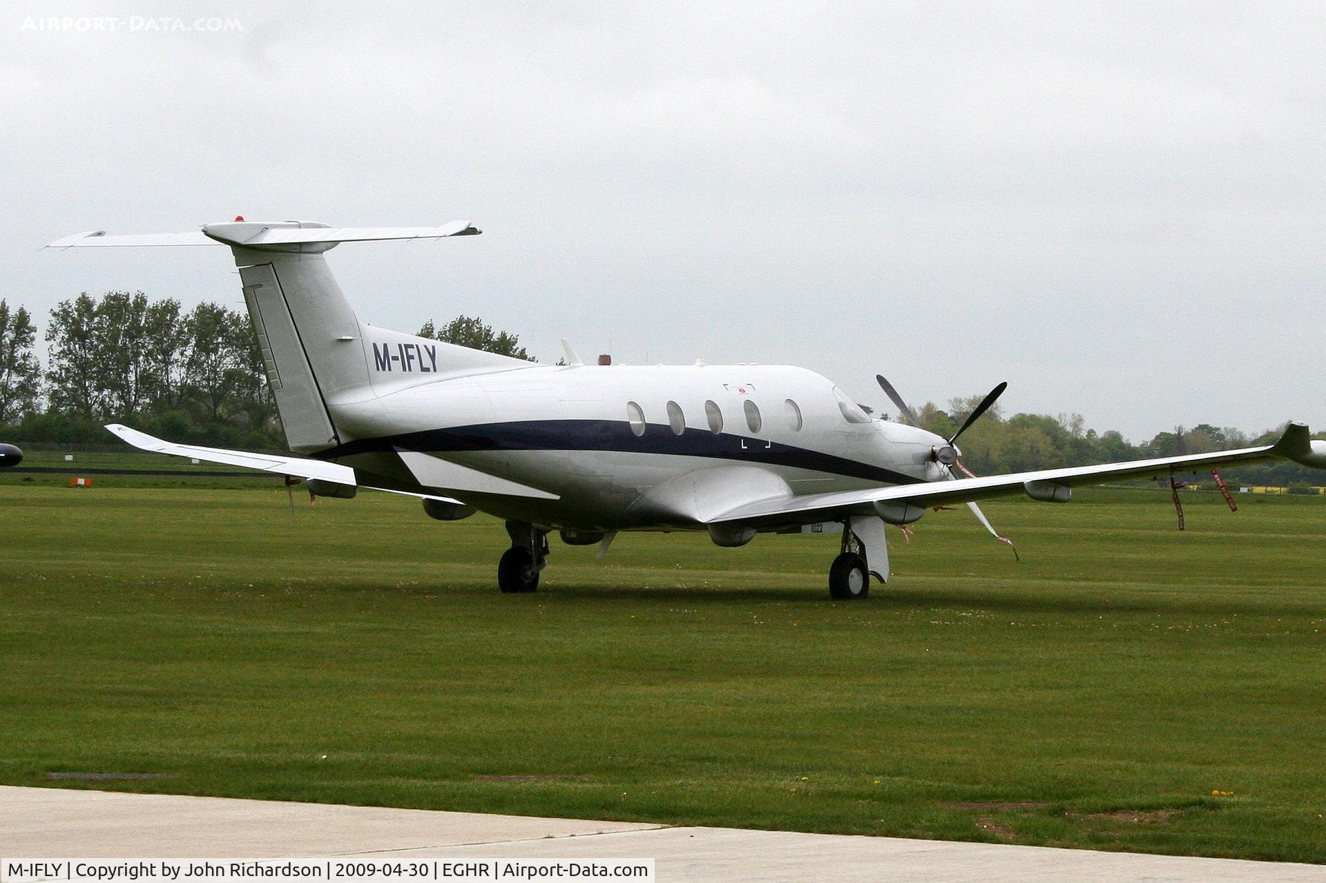 M-IFLY, 2008 Pilatus PC-12/47E C/N 1022, At Goodwood