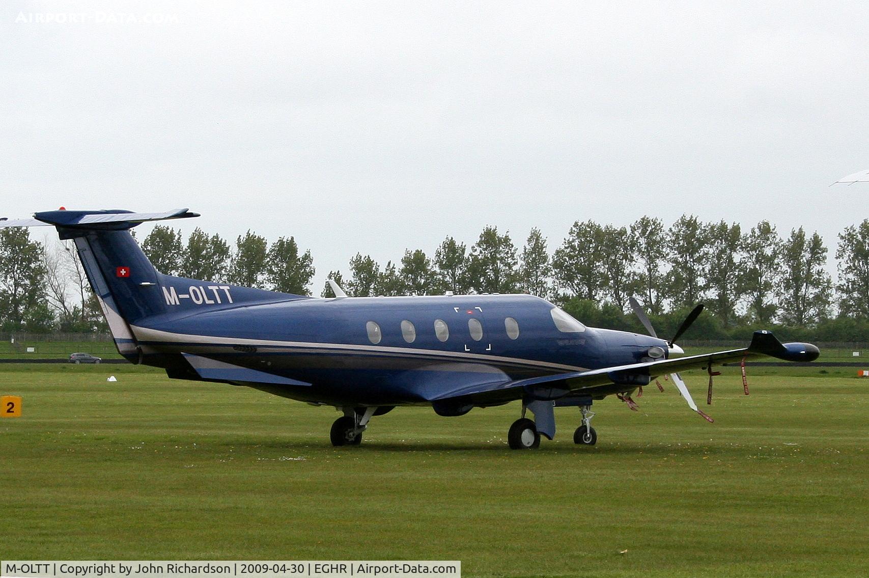 M-OLTT, 2008 Pilatus PC-12/47E C/N 1063, At Goodwood