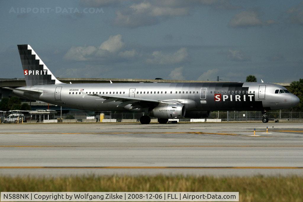 N588NK, 2005 Airbus A321-231 C/N 2590, visitor