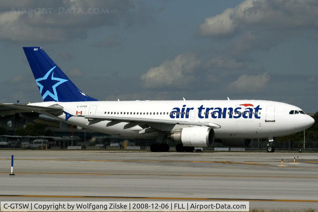 C-GTSW, 1988 Airbus A310-304 C/N 483, visitor