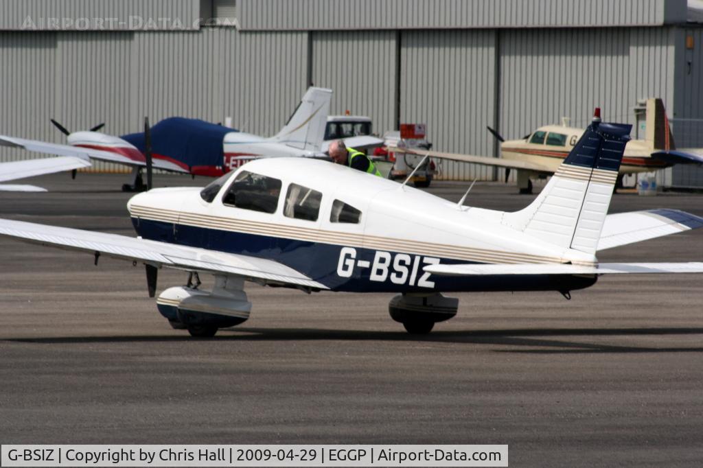 G-BSIZ, 1979 Piper PA-28-181 Cherokee Archer II C/N 28-7990377, privately owned