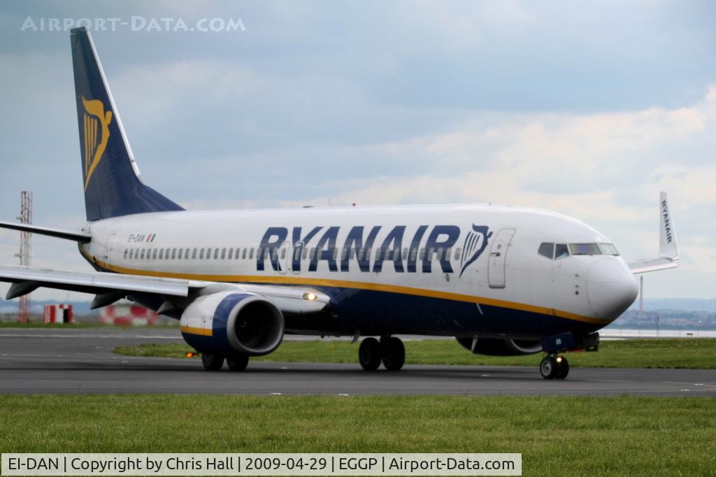 EI-DAN, 2003 Boeing 737-8AS C/N 33549, Ryanair