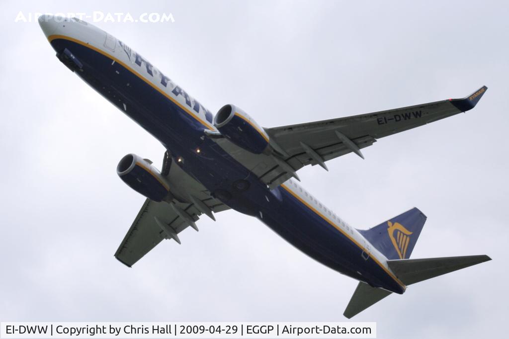 EI-DWW, 2008 Boeing 737-8AS C/N 33629, Ryanair