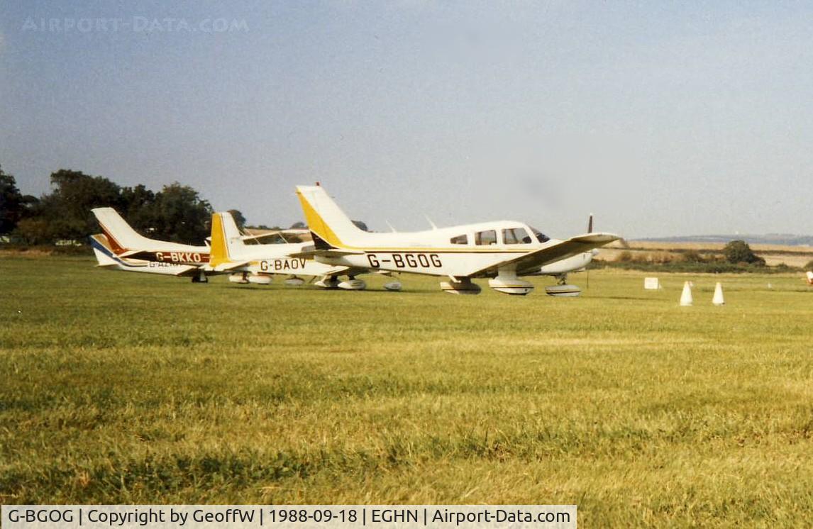 G-BGOG, 1979 Piper PA-28-161 Cherokee Warrior II C/N 28-7916350, Visiting PA-28