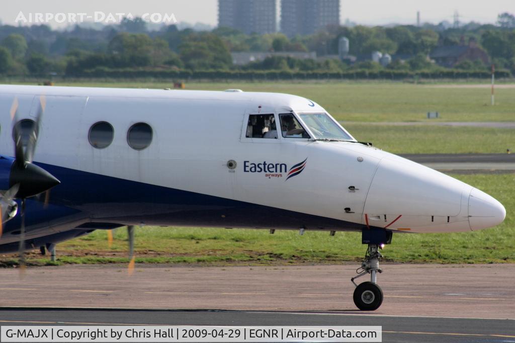 G-MAJX, 1997 British Aerospace Jetstream 41 C/N 41098, Eastern Airways