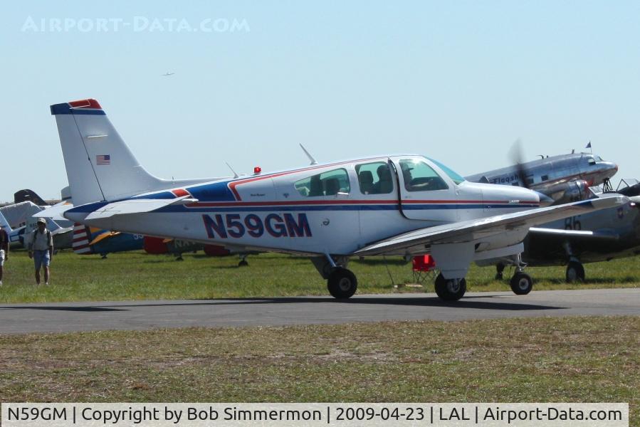 N59GM, 1981 Beech F33A Bonanza C/N CE-964, Sun N Fun 2009 - Lakeland, Florida