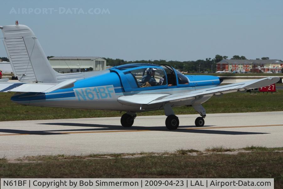 N61BF, 1972 Socata MS.894A Rallye Minerva 220 C/N 12021, Arriving at Sun N Fun '09 - Lakeland, Florida