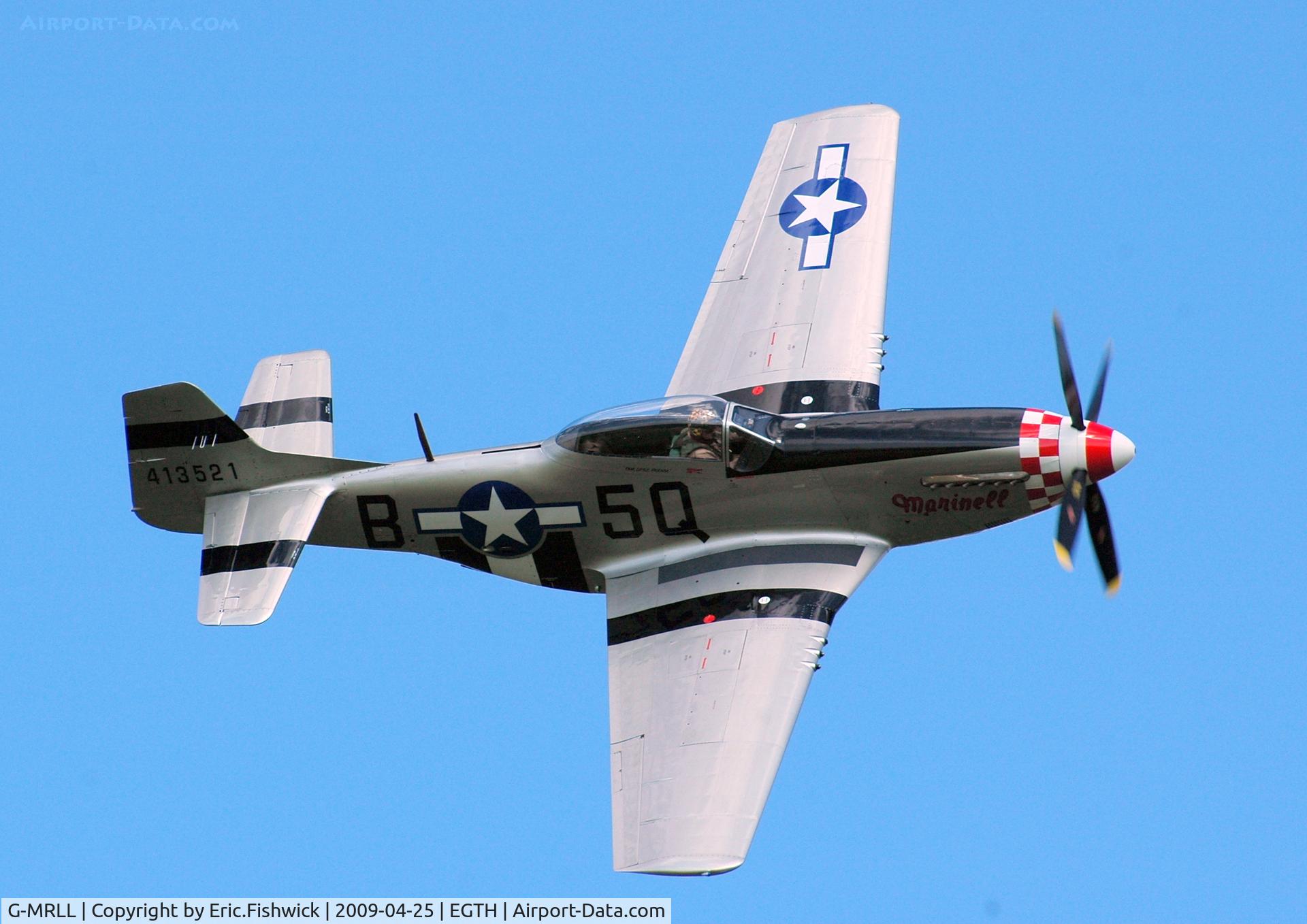 G-MRLL, 1943 North American P-51D Mustang C/N 109-27154, 42. G-MRLL at Shuttleworth (Old Warden) Aerodrome for The Spitfire Society