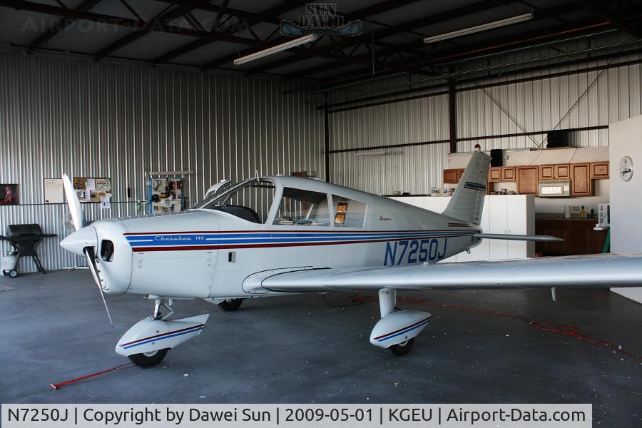 N7250J, 1968 Piper PA-28-140 C/N 28-24592, kgeu