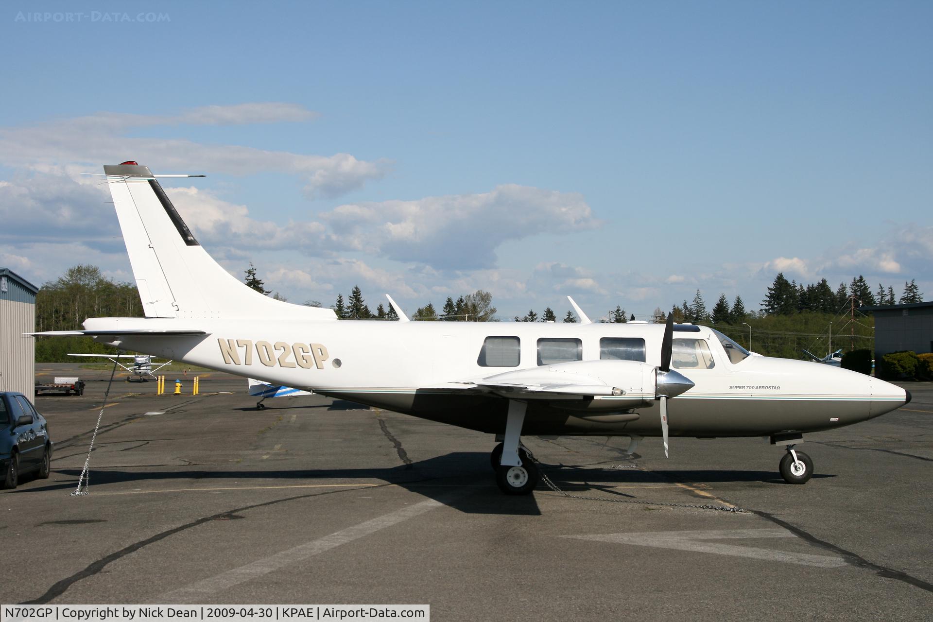 N702GP, 1983 Piper PA-60-602P Aerostar C/N 60-8365001, KPAE