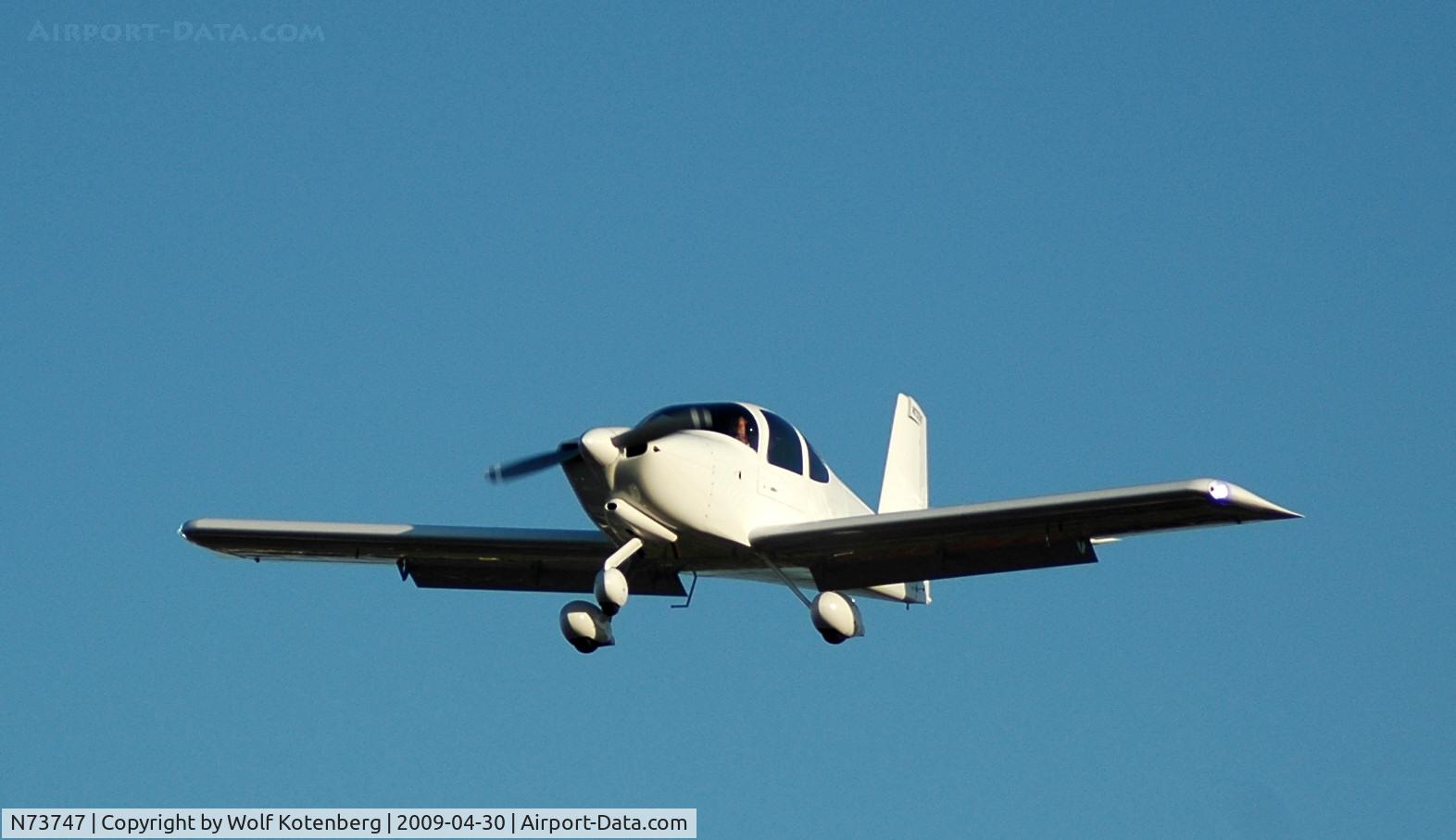 N73747, Vans RV-10 C/N 40716, flying the pattern, on final