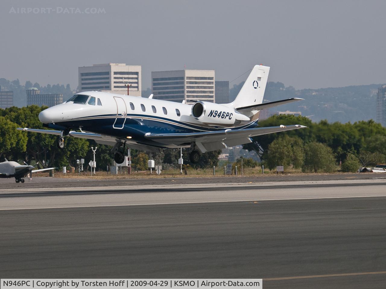 N946PC, 2007 Cessna 560XL C/N 560-5728, N946PC arriving on RWY 21