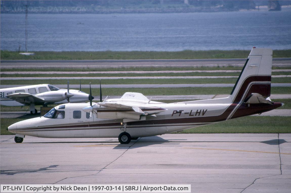 PT-LHV, 1977 Rockwell 690B Turbo Commander C/N 11376, SBRJ