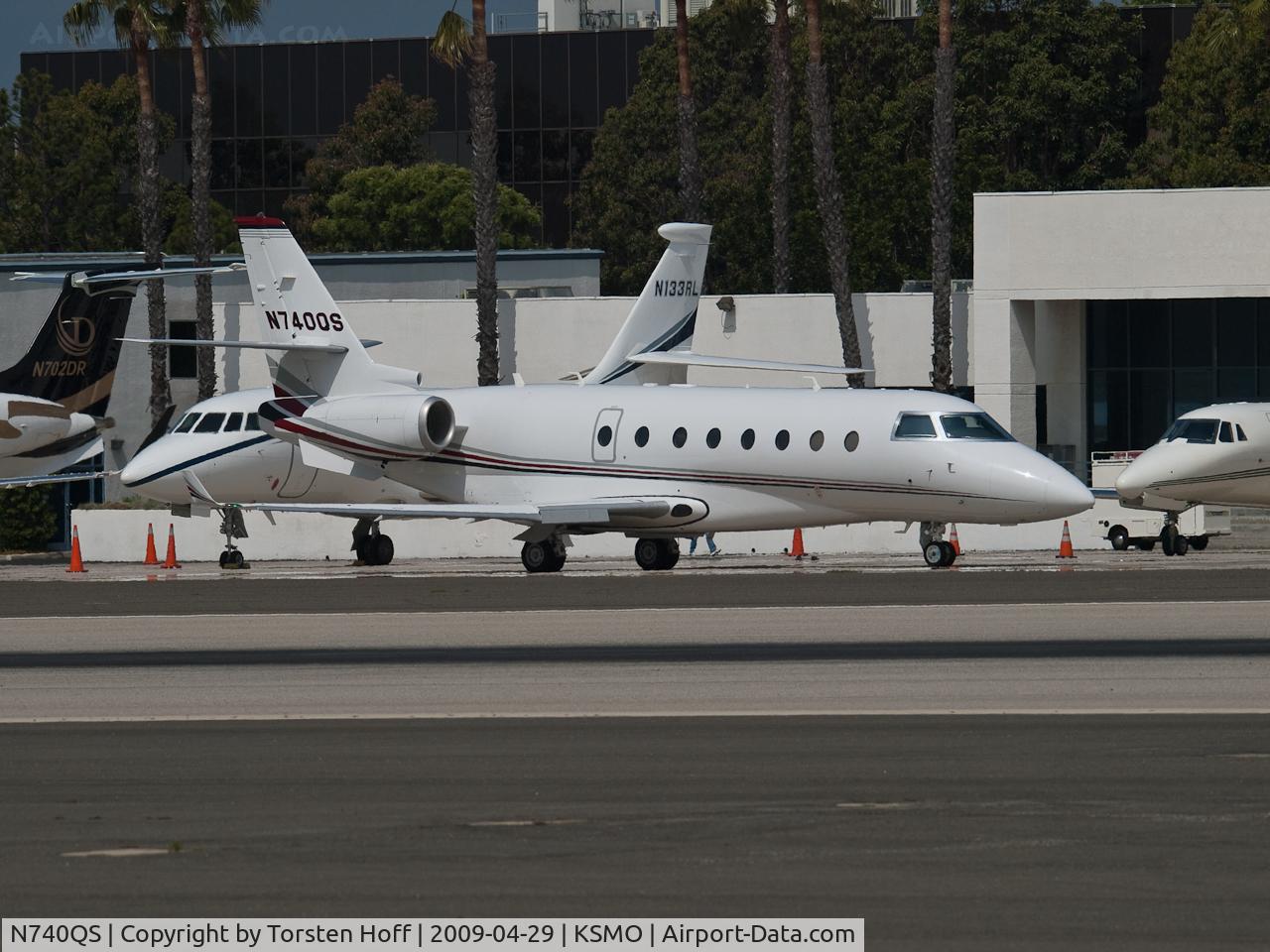N740QS, 2008 Israel Aerospace Industries G200 C/N 194, N740QS taxiing