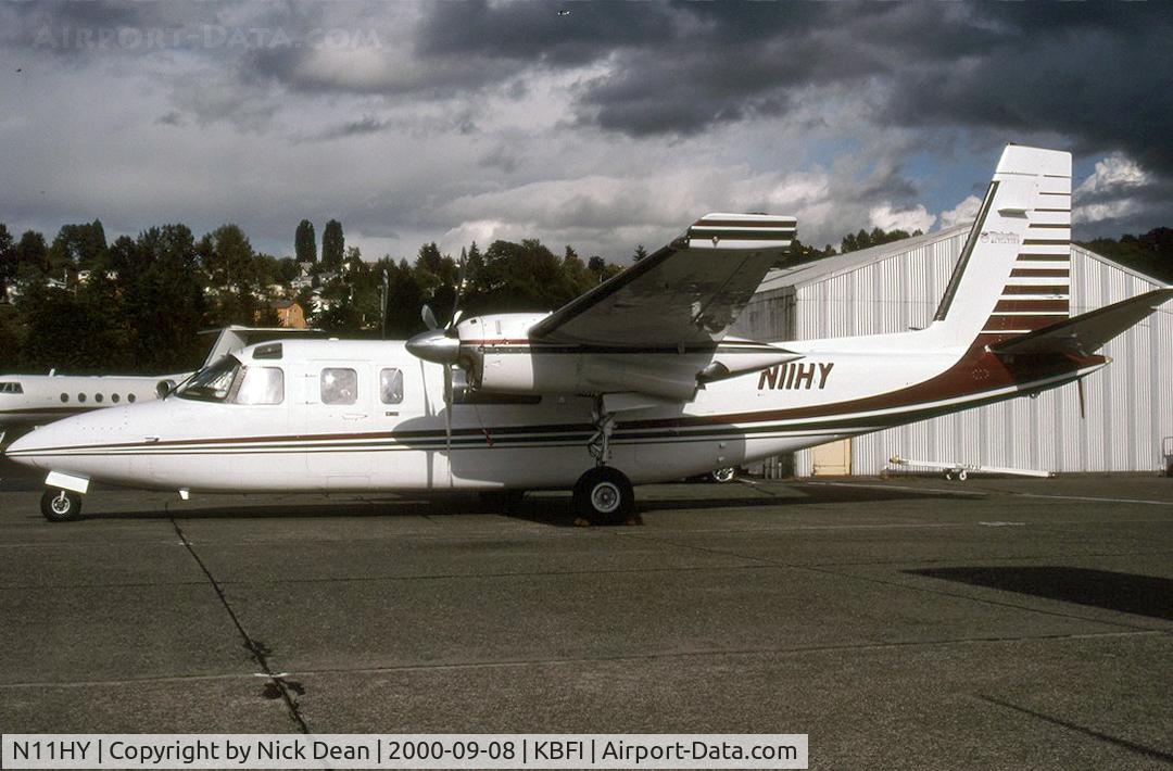 N11HY, 1977 Rockwell 690B Turbo Commander C/N 11403, KBFI