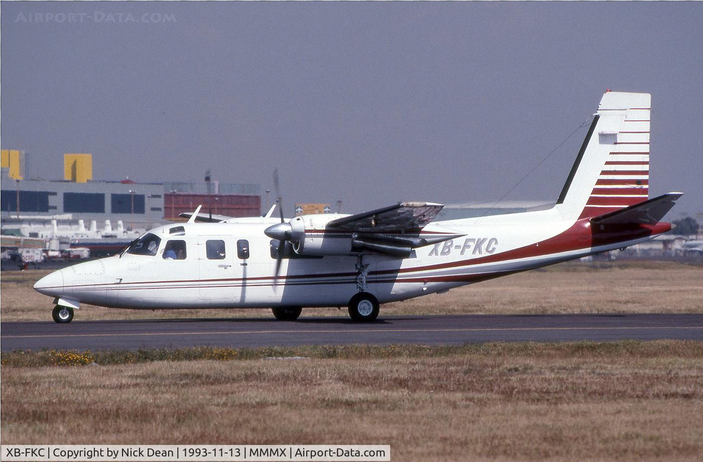 XB-FKC, 1977 Rockwell 690B Turbo Commander C/N 11406, MMMX