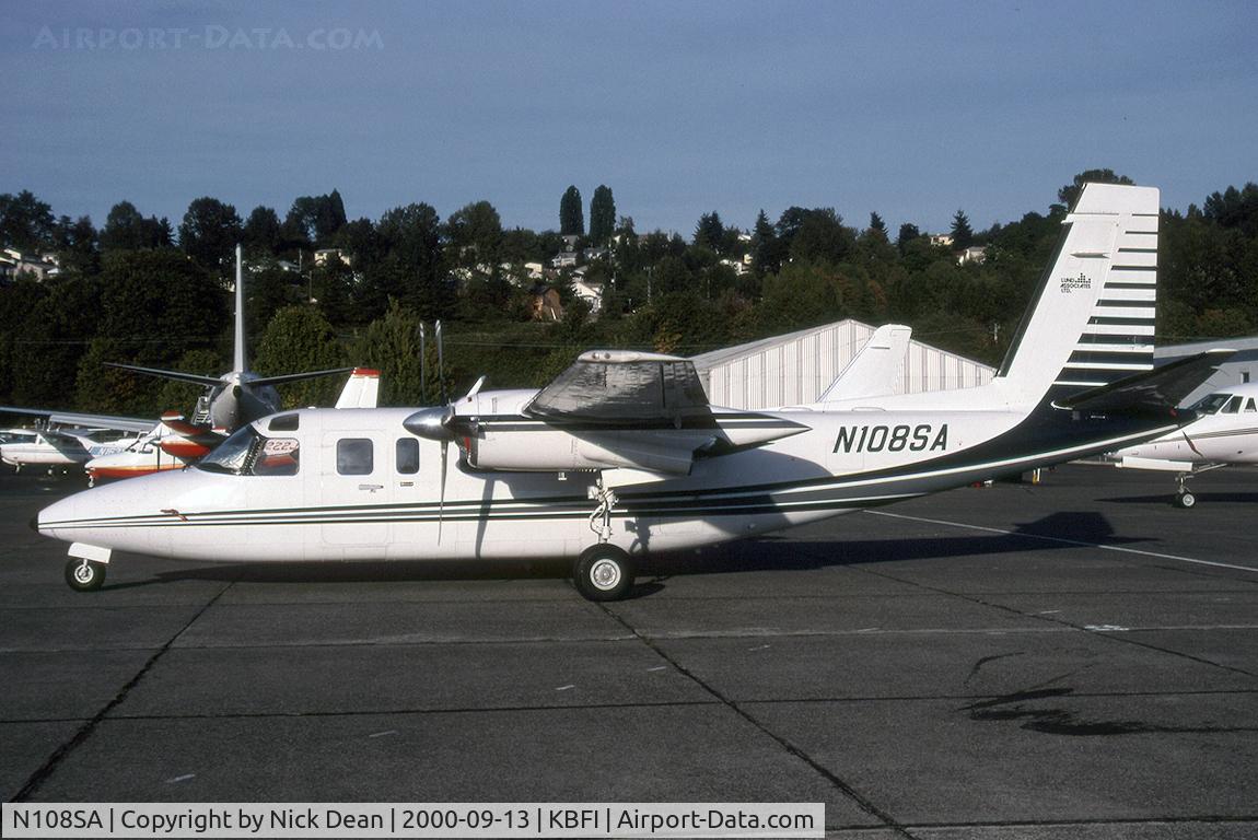 N108SA, 1977 Rockwell International 690B C/N 11416, KBFI