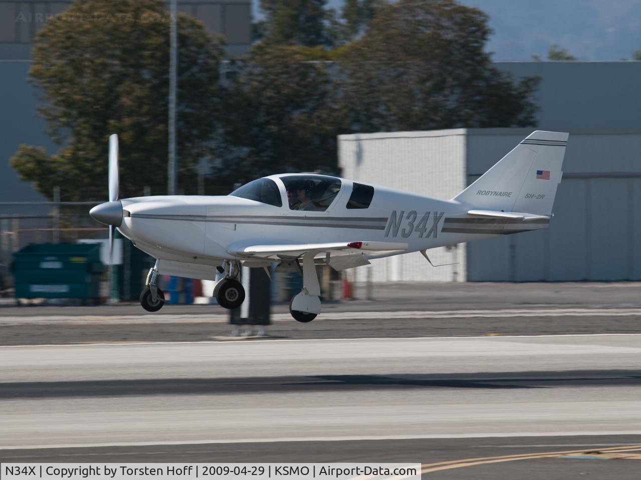 N34X, 1987 Stoddard-Hamilton Glasair SH-2R C/N 653, N34X arriving on RWY 21