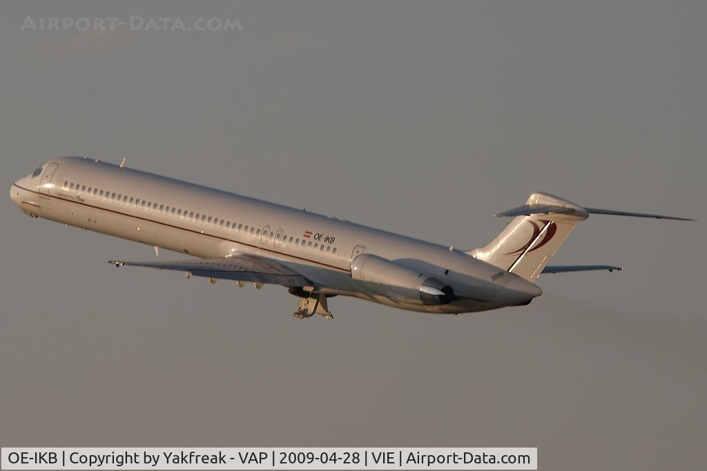 OE-IKB, 1986 McDonnell Douglas MD-83 (DC-9-83) C/N 49448, Mapjets MD80
