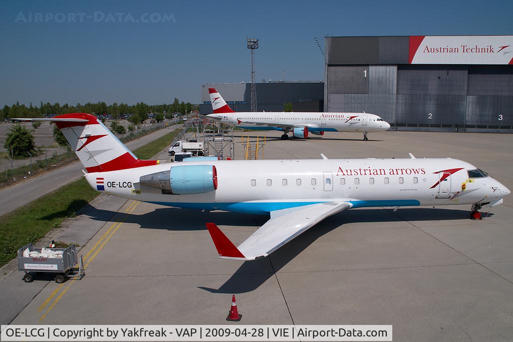 OE-LCG, 1996 Canadair CRJ-200LR (CL-600-2B19) C/N 7103, Austrian Arrows Regionaljet