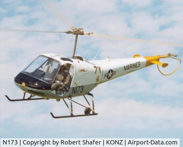 N173, 1974 Enstrom F-28A C/N 218, Enstrom F-28A n173
