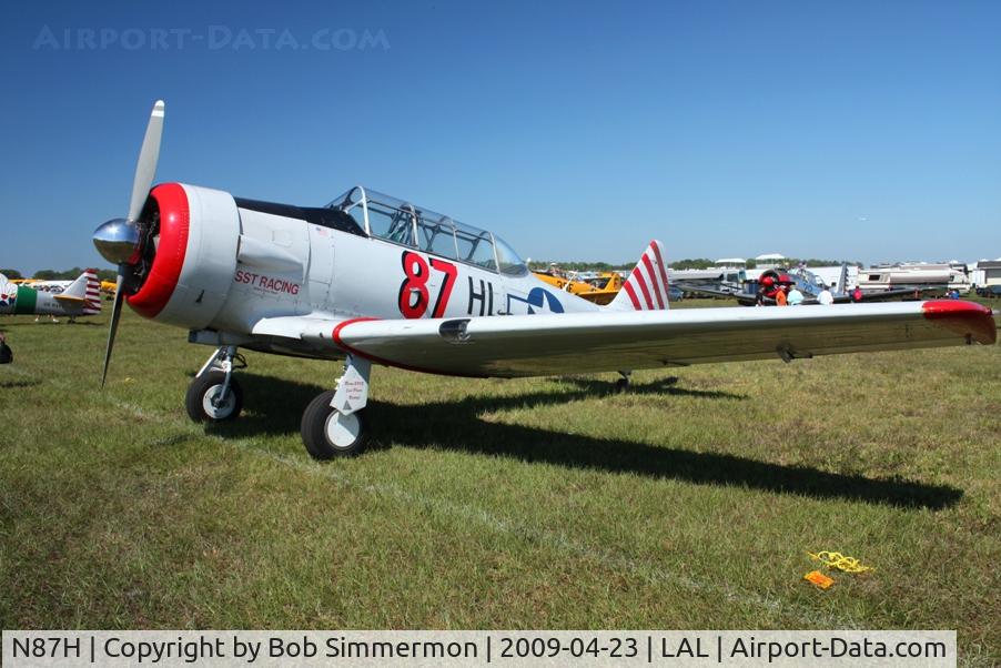 N87H, 1941 North American AT-6D Texan C/N 41-34571, Sun N Fun 2009 - Lakeland, Florida