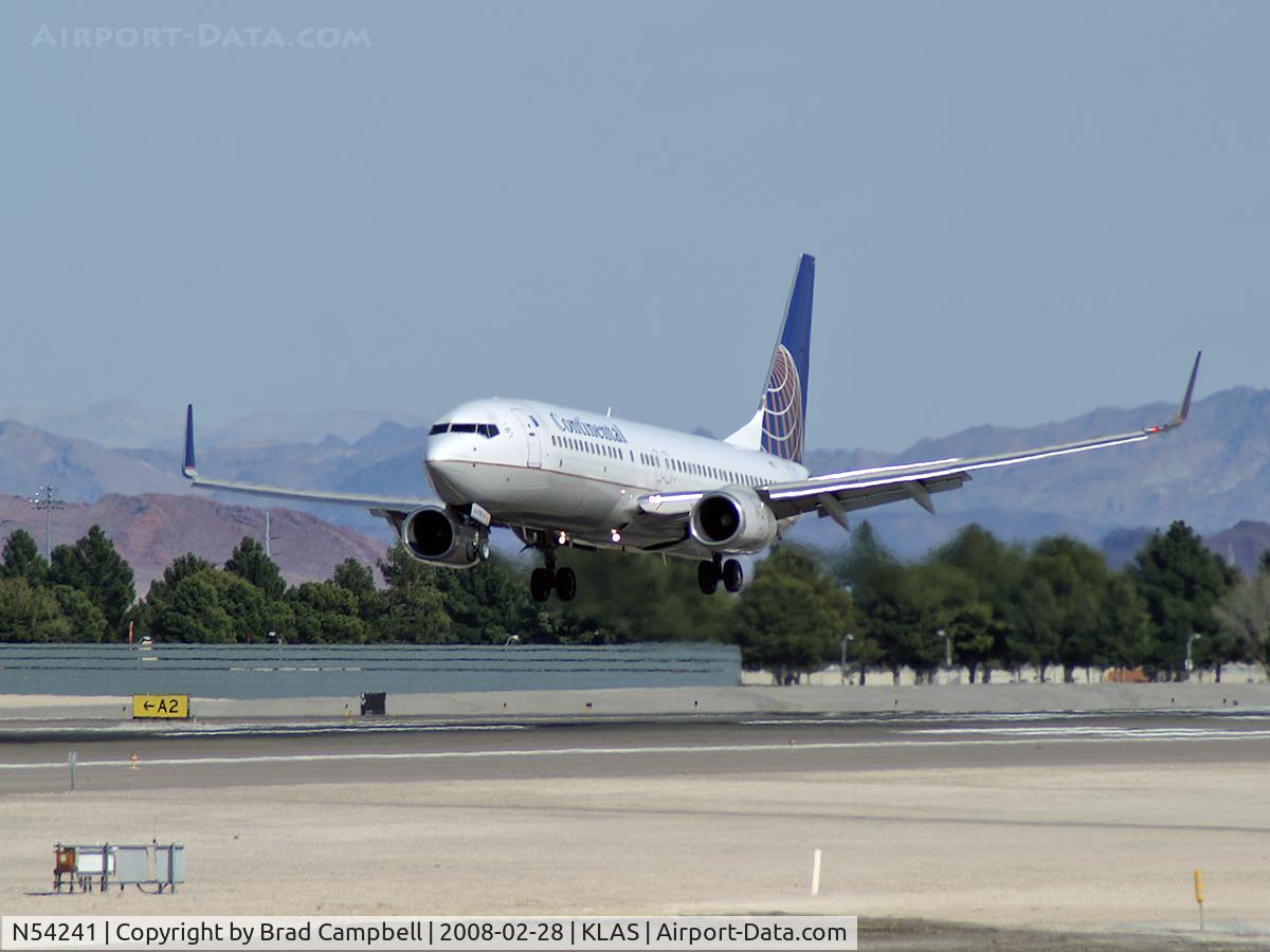 N54241, 1999 Boeing 737-824 C/N 28953, Continental Airlines / 1999 Boeing 737-824
