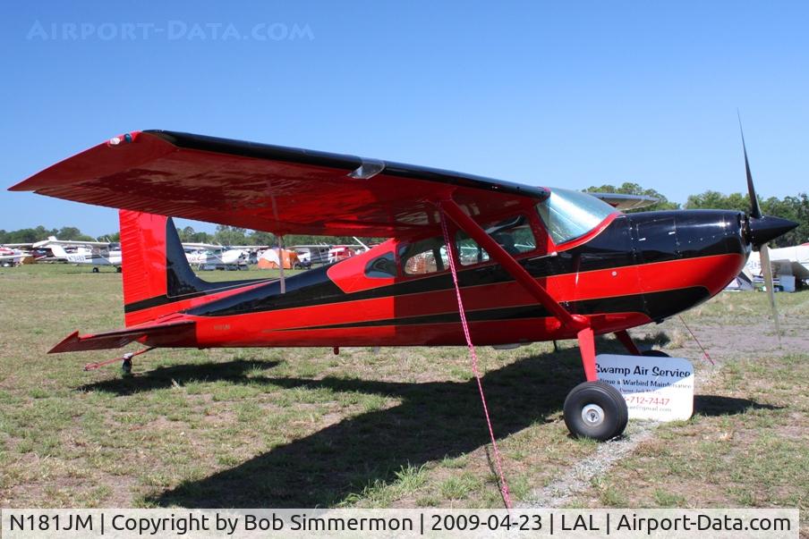 N181JM, 1953 Cessna 180 C/N 30145, Sun N Fun 2009 - Lakeland, Florida