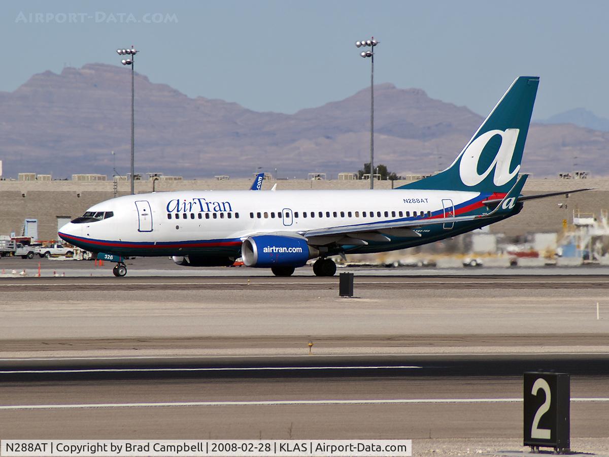 N288AT, 2006 Boeing 737-7BD C/N 33924, airTran / 2006 Boeing 737-7BD