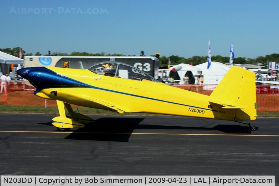 N203DD, 2000 Vans RV-4 C/N 2285, Sun N Fun 2009 - Lakeland, Florida