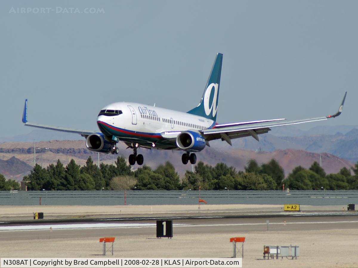 N308AT, 2006 Boeing 737-7BD C/N 35109, airTran / 2006 Boeing 737-7BD