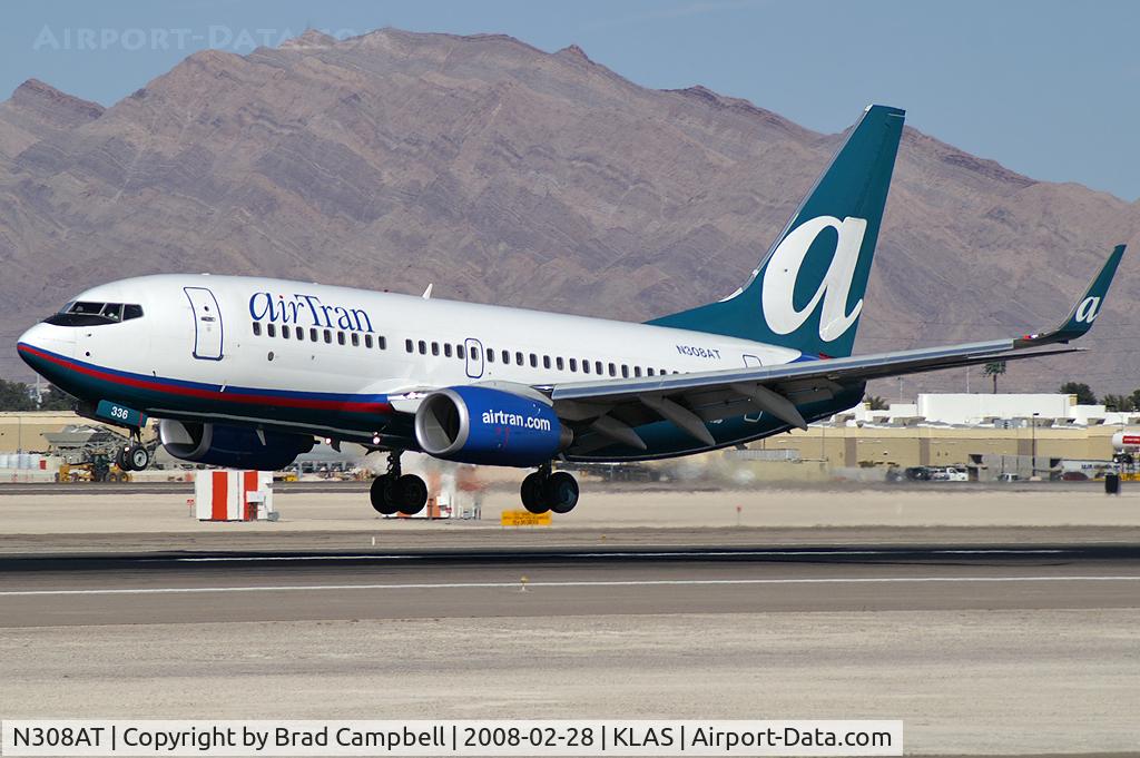 N308AT, 2006 Boeing 737-7BD C/N 35109, airTran / 2006 Boeing 737-7BD