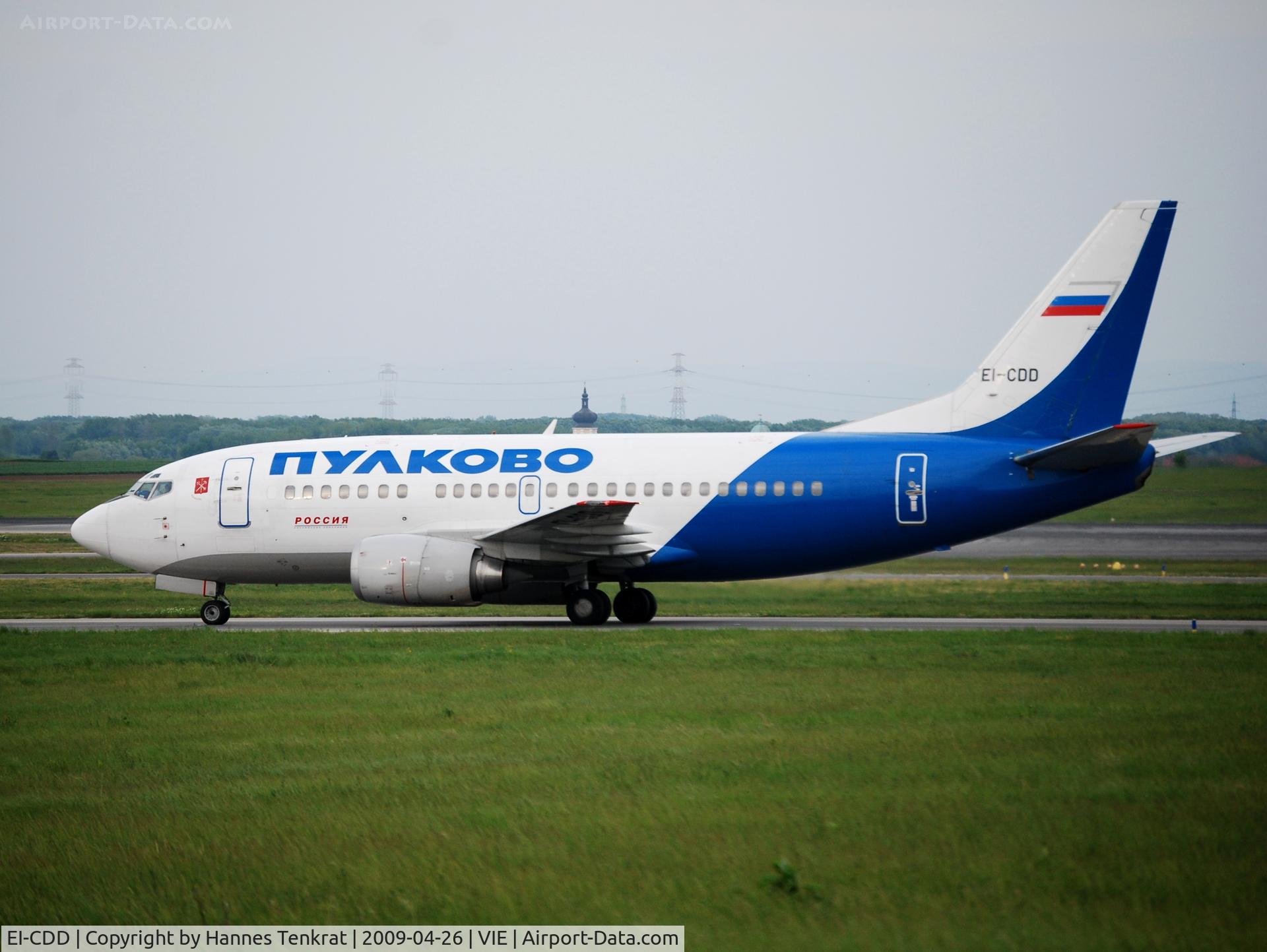 EI-CDD, 1991 Boeing 737-548 C/N 24989/1989, Rossiya Airlines Boeing 737-500