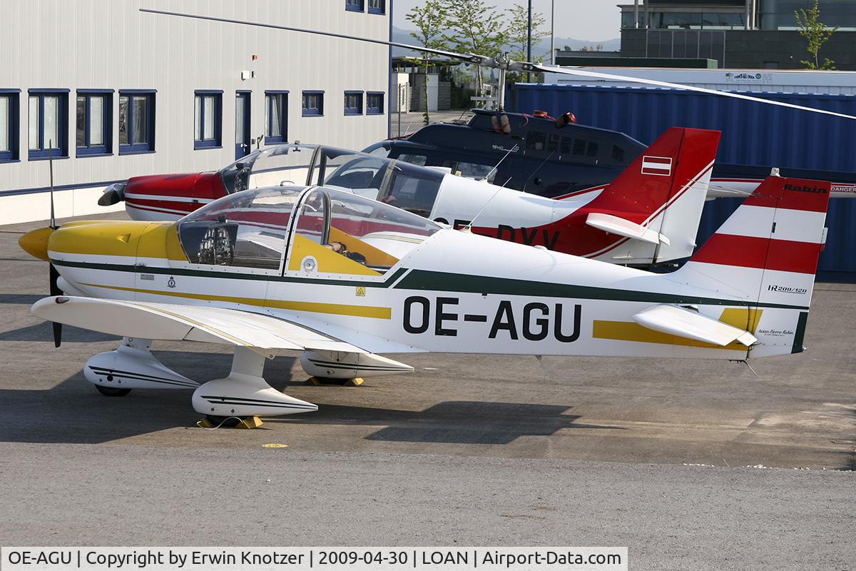 OE-AGU, Robin HR-200-120B C/N 13, photo taken yesterday