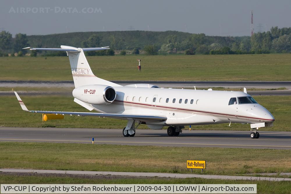 VP-CUP, 2002 Embraer EMB-135BJ Legacy C/N 14500555, Nice Legacy.