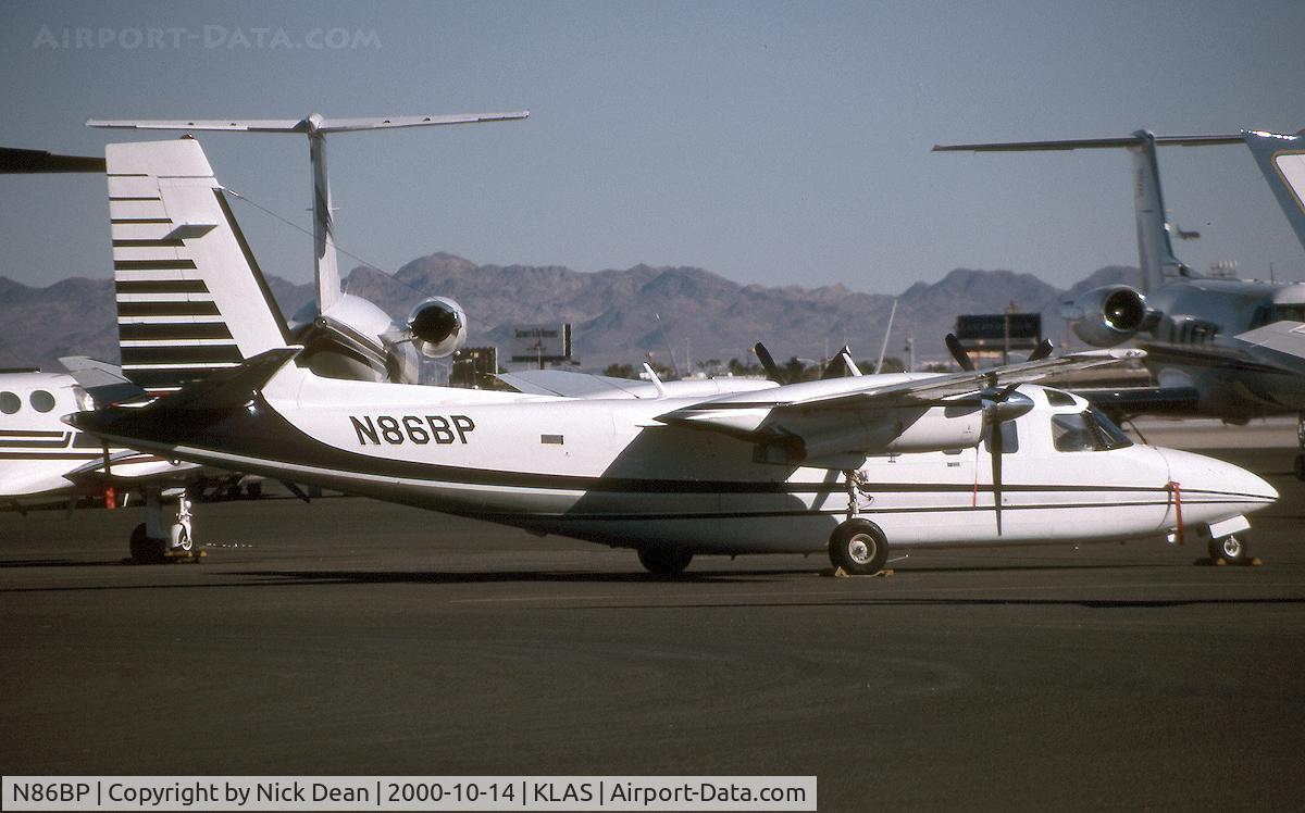 N86BP, 1978 Rockwell 690B Turbo Commander C/N 11503, KLAS