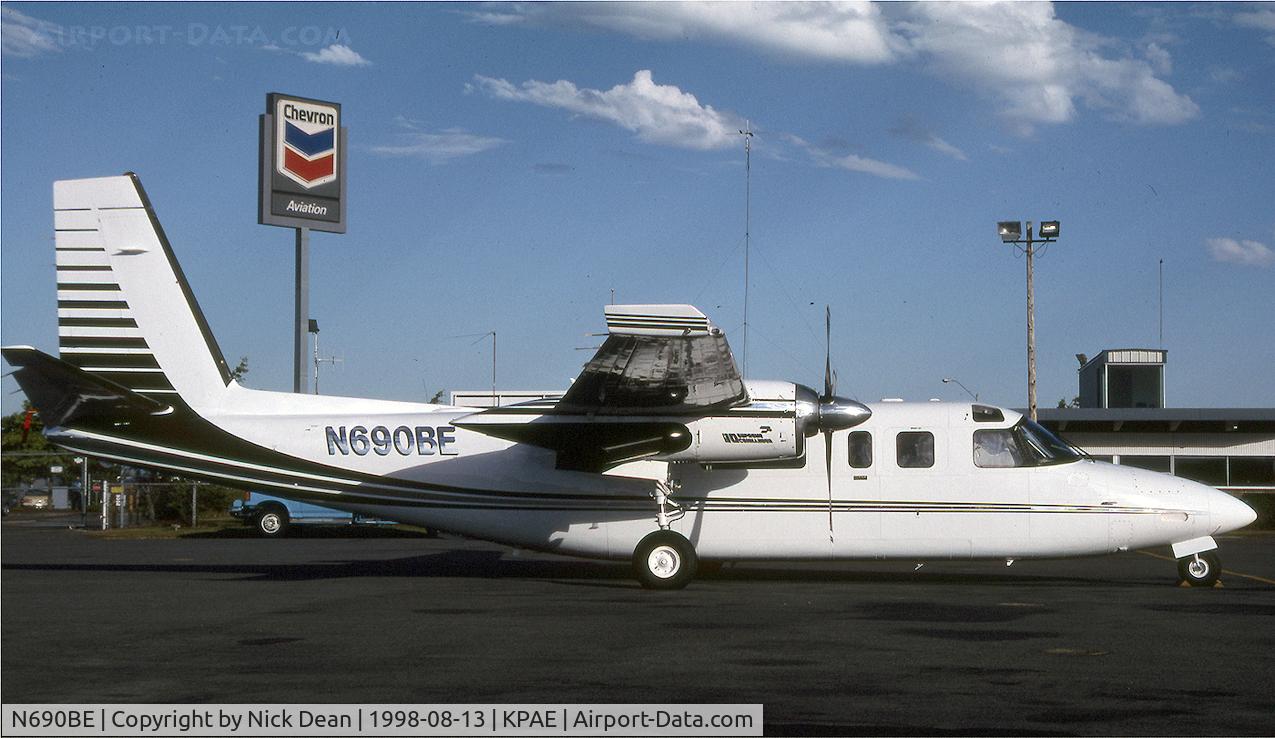 N690BE, 1979 Rockwell 690B Turbo Commander C/N 11544, KPAE